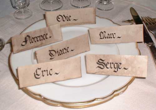Marque-places