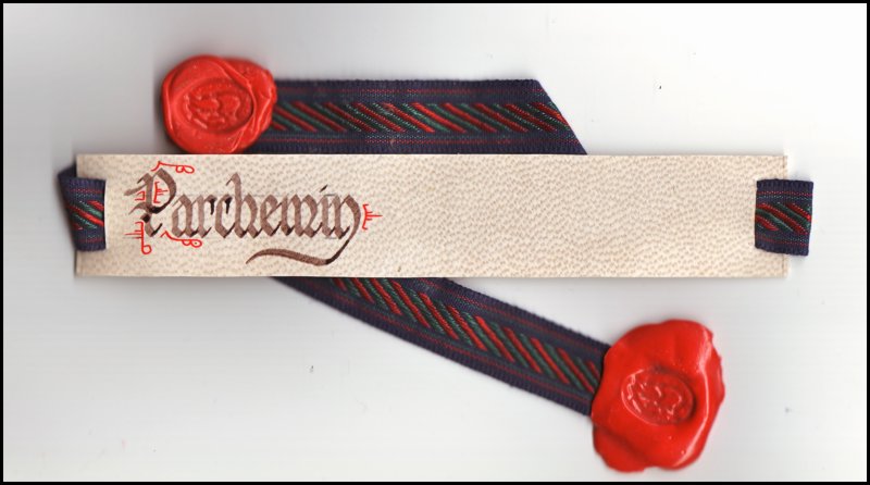 Marque-page en parchemin Marque-page en parchemin